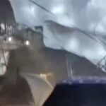 绵竹啤酒节舞台突倒致两死三伤，现场画面曝光