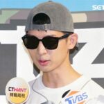 林亭翰军人节现身戴墨镜竟因眼角受伤大包瘀青 全场好奇