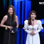 金鐘閨蜜再合體登台頒獎小禎李佩甄火花十足引爆全場大笑