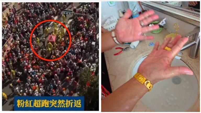 粉红超跑现身花莲现场，吊车大王胡漢龑激情爆表全场沸腾