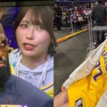 葵伊吹现身NBA后座詹皇身边引热议：梦想留学美国？