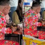 身价逾百亿的胡汉龑竟路边吃牛排引热议网友惊呼接地气又亲民