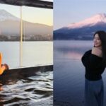 辜莞允河口湖泡湯照曝光背影若隐若现引发网友热议潮涌