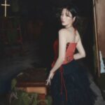 权恩妃红色造型登场高雄跨年花火点亮新年观众热情沸腾