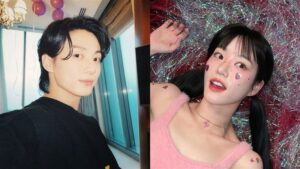 BTS Jungkook与aespa Winter绯闻升级：同款饰品与旧爱线索再被放大