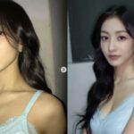 TWICE志效再放电！浅蓝蕾丝照展现完美身材与高雅魅力